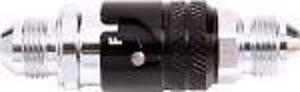 Aeroflow AFQR101-06 Quick Relase -6 Viton Seal Black Aluminum