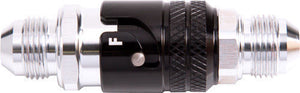 Aeroflow AFQR101-08 Quick Relase -8 Viton Seal Black Aluminum