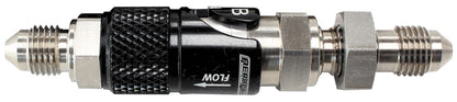 Aeroflow AFQR104-04BH Quick Relase -4 Epdm Seal Black Titanium Bulk Head