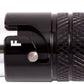 Aeroflow AFQR201-08 Quick Release -8 Buna N Seal Black Aluminum