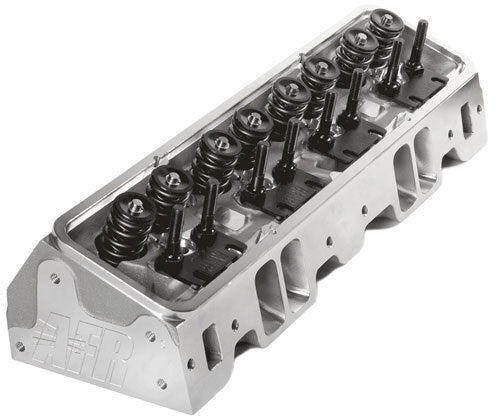 Air Flow Research AFR1100 210cc Eliminator Racing Aluminium Cylinder Heads Angled Plug Competition Package 75cc Combustion Chamber. suit S/B Chev