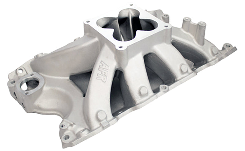 Air Flow Research AFR4993 Bullitt Single Plane Aluminium Intake Manifold suit BB Ford 429-460 w/ 4500 Carburettor