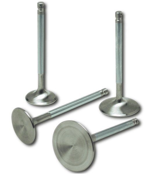 Air Flow Research AFR7254 8mm Stainless Steel Exhaust Valves Chev/Ford SB 1.6" Head 5.024" Long (each)