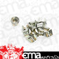 Air Flow Research AFR9009 Hardened 10¡ Machined Steel Valve Locks Single GroOve 8mm Stem