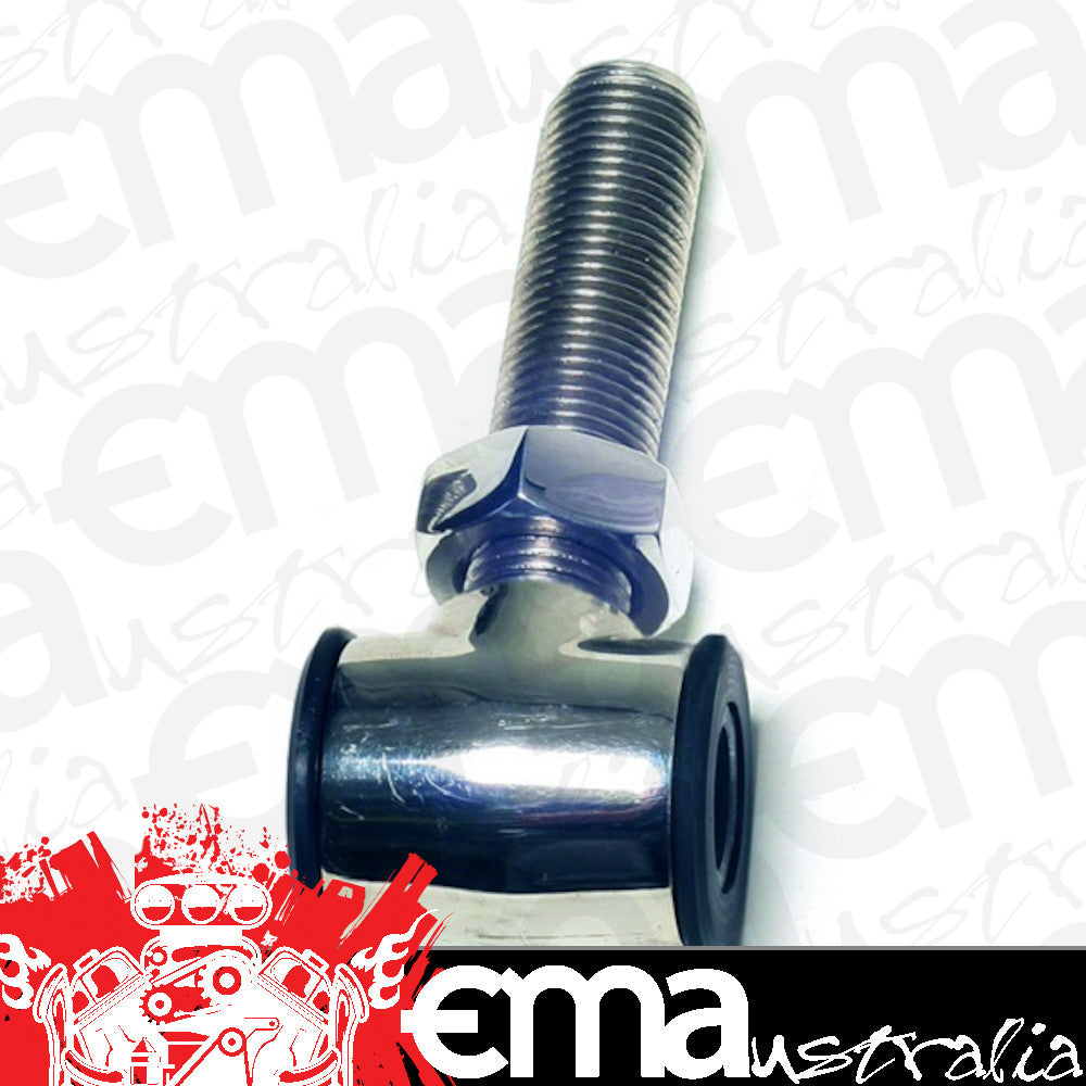 American Hot Rod Parts AHRP60605L Polished S/S Tie Rod End 3/4"-16 L/H Thread w/ Straight Shank & 5/8" Hole
