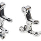 American Hot Rod Parts AHRP61001 Polished Stainless Steel Front Batwings