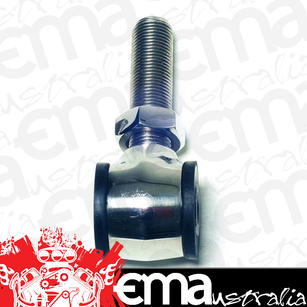 American Hot Rod Parts AHRP63702 Polished S/S Tie Rod End 5/8"-18 w/ Straight Shank & 1/2" Hole