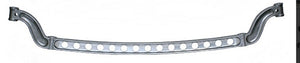 American Hot Rod Parts AHRP70504 Plain Drilled & Pre Polished Forged I-Beam Front Axle 47" Width w/ 4" Drop