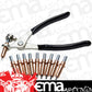 Allstar Performance ALL18221 Cleco Plier and Pin Kit with 1/8in Pins