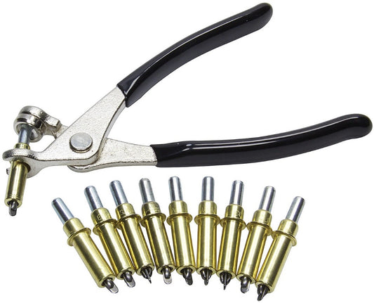 Allstar Performance ALL18225 Cleco Plier and Pin Kit with 3/16in Pins