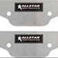 Allstar Performance ALL34212 Exhaust Block Off Plates SBC Std 1pc Aluminum