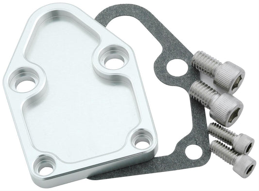 Allstar Performance ALL40301 SBC F/P Block Off Plate Clear