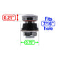 Allstar Performance ALL44137 Valve Stem Flush Mount 4pk