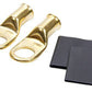 ALLSTAR PERFORMANCE ALL76129 Ring Terminals 4 Gauge 1/2in Hole