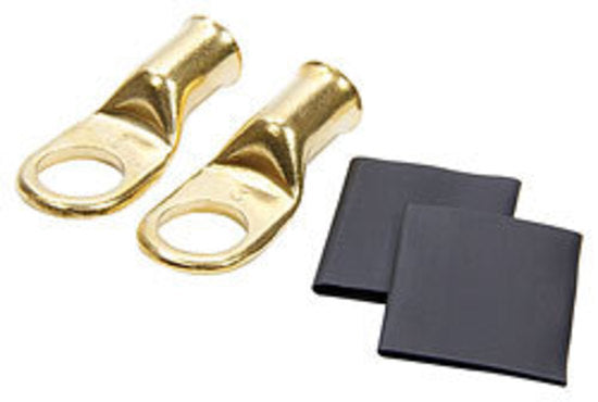 ALLSTAR PERFORMANCE ALL76129 Ring Terminals 4 Gauge 1/2in Hole