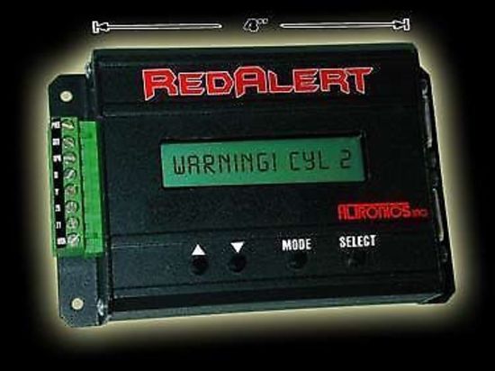 Altronics ALT-RA-1 Altronics Red Alert Egt Warning & Recording System w/ 1 Weld In Probe
