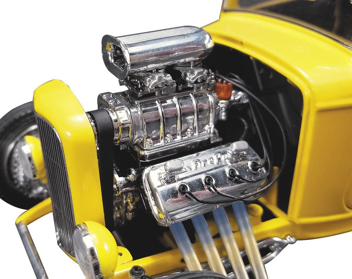 Acme Trading Company AMM-A1805015 Acme 1932 Ford Three-Window Coupe w/ Hemi Diecast Model 1:18 Scale
