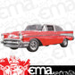 Engine Master Australia Amm-A1807005 1957 Chevy Bel Air Street & Strip Acme Diecast Model 1:18