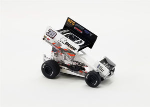 Acme Trading Company AMM-A6401007 1:64 Scale 2021 Kevin Swindell #39 Bear Archery/Swindell Speedlab Sprint Car Diecast Model