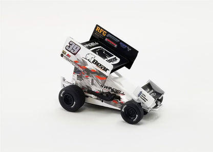Acme Trading Company AMM-A6401007 1:64 Scale 2021 Kevin Swindell #39 Bear Archery/Swindell Speedlab Sprint Car Diecast Model