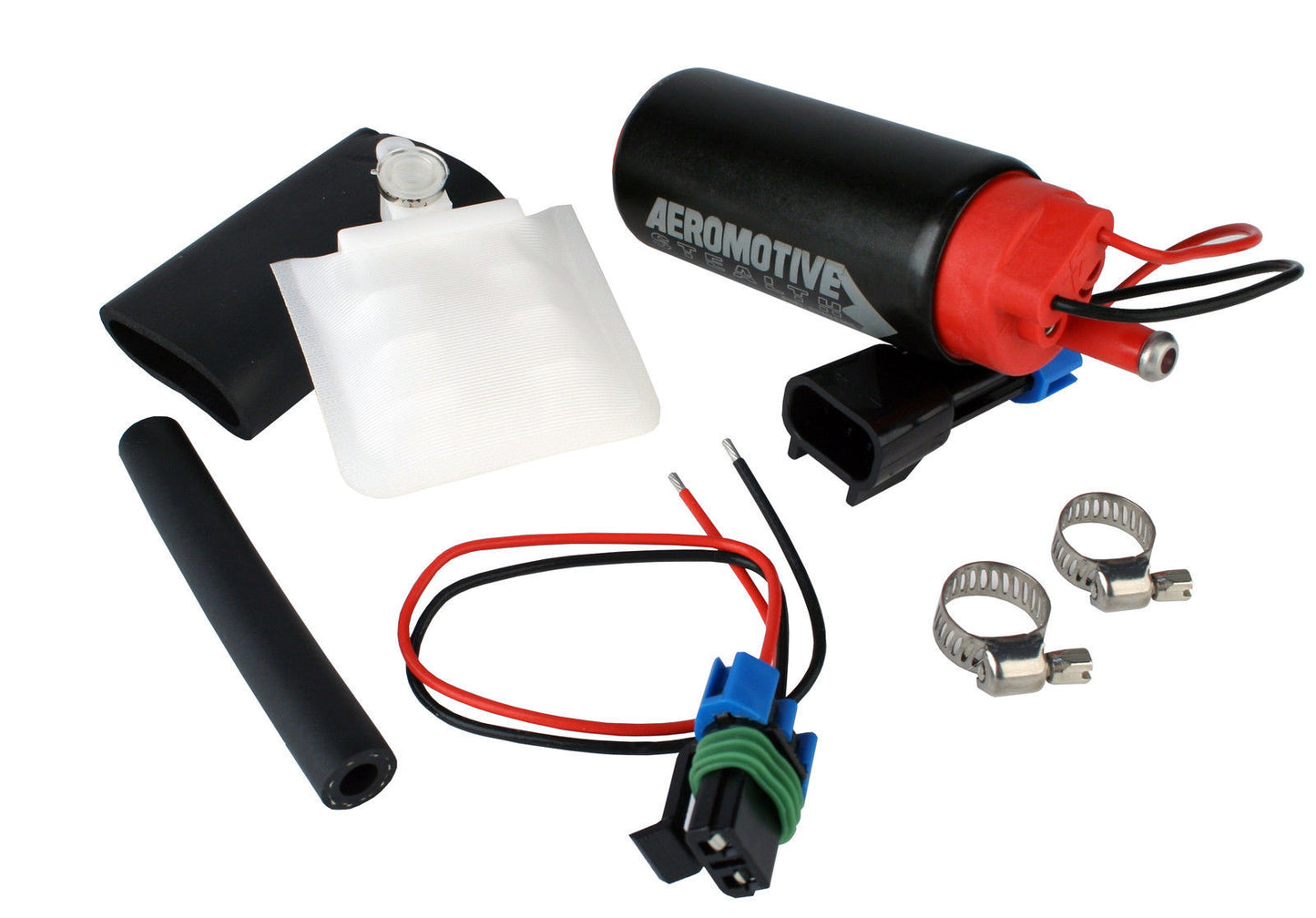 Aeromotive 340 Fuel Pump; Offset Inlet 11541