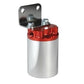 Aeromotive 100 Micron, Red/Polished Canister Fuel Filter 12318