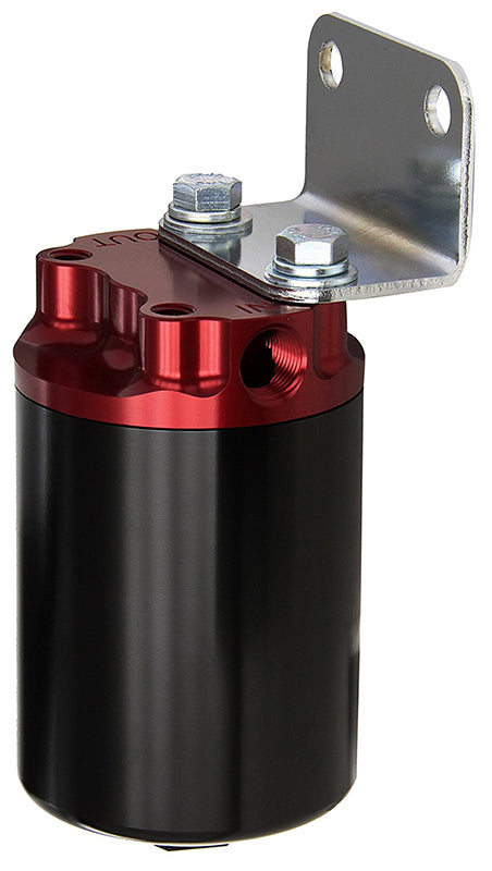 Aeromotive 100 Micron, Red/Black Canister Fuel Filter 12319