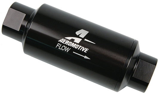 Aeromotive 100 Micron, ORB-10 Black Fuel Filter 12324