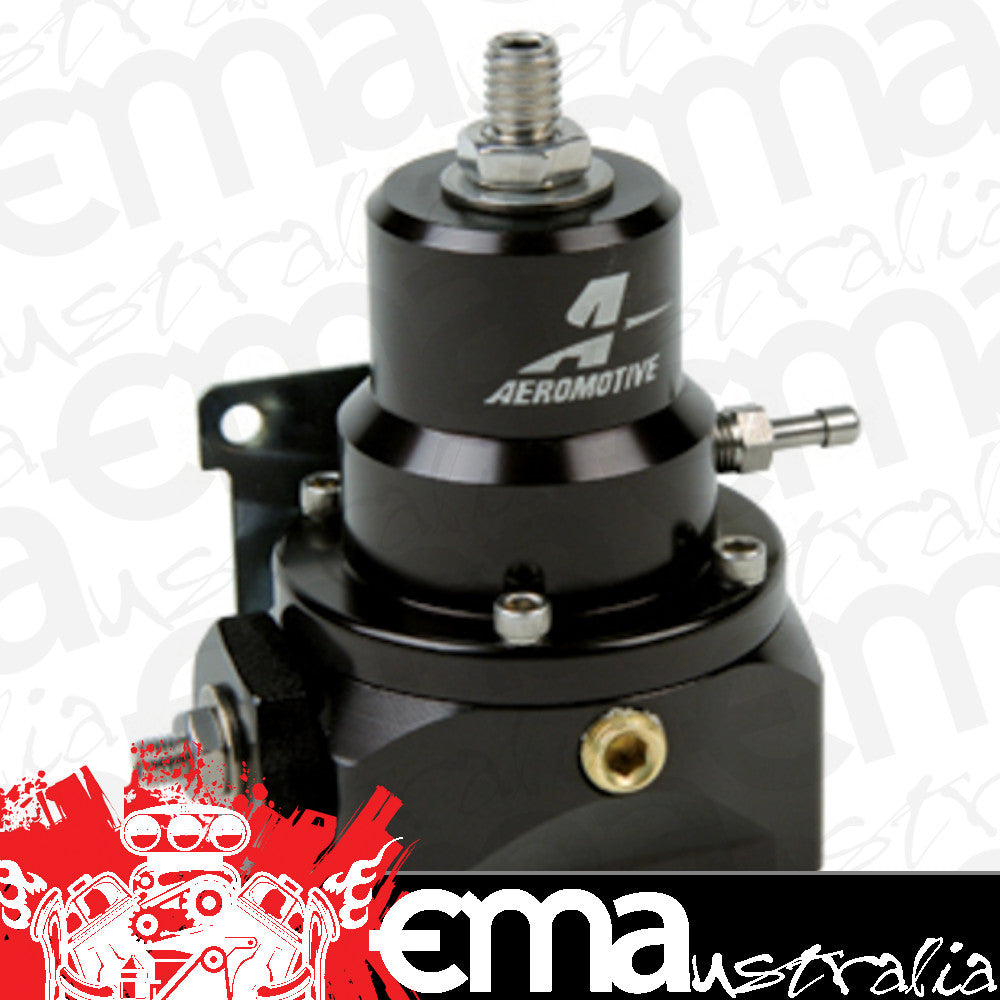 Aeromotive Fuel System ARO13214 Double-Adjustable Bypass, 2-Port Regulator 13214