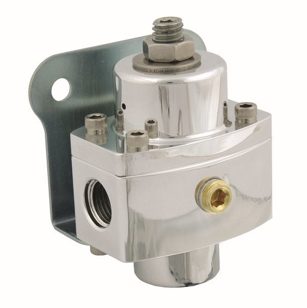 Platinum SS Adjustable Fuel Pressure Regulator (5-12 PSI. 3/8" NPT Inlet/Outlet Ports) (ARO13255)