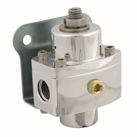 Platinum SS Adjustable Fuel Pressure Regulator (5-12 PSI. 3/8" NPT Inlet/Outlet Ports) (ARO13255)