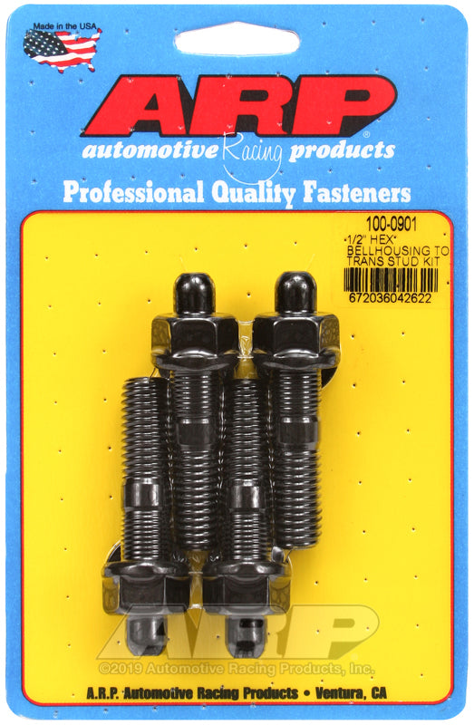ARP Fasteners ARP100-0901 100-0901 1/2" Dia Hex Bellhousing to Trans Stud Kit