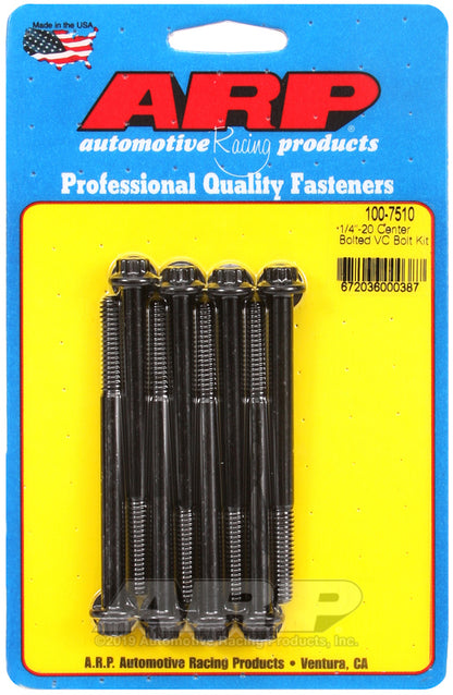 ARP 100-7510 1/4-20 Center Bolted 12PT Valve Cover Bolt Kit
