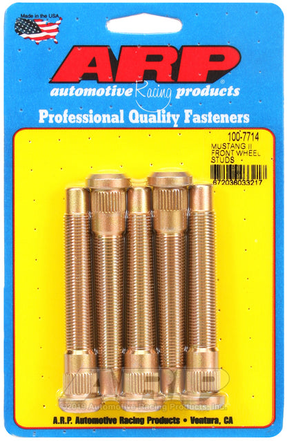 ARP 100-7714 Mustang II 1/2-20 Front Wheel Stud Kit