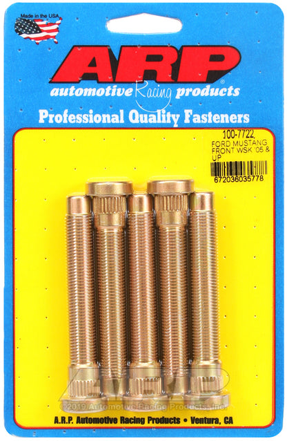 ARP 100-7722 Ford Mustang '05 & Up Front Wheel Stud Kit