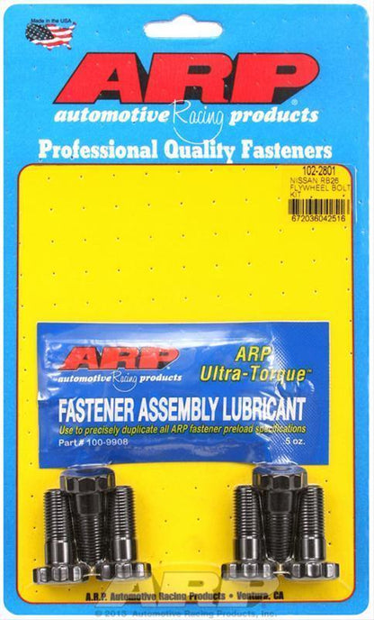 Nissan 2.5L RB25 & 2.6L RB26 6 cyl 102-2801 for Flywheel Bolt Kit ARP Fasteners ARP102-2801