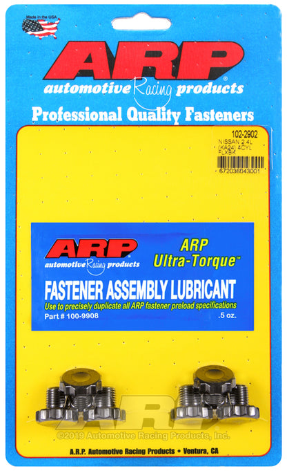 ARP 102-2902 for Nissan 2.4L Ka24 4Cyl Flexplate Bolt Kit