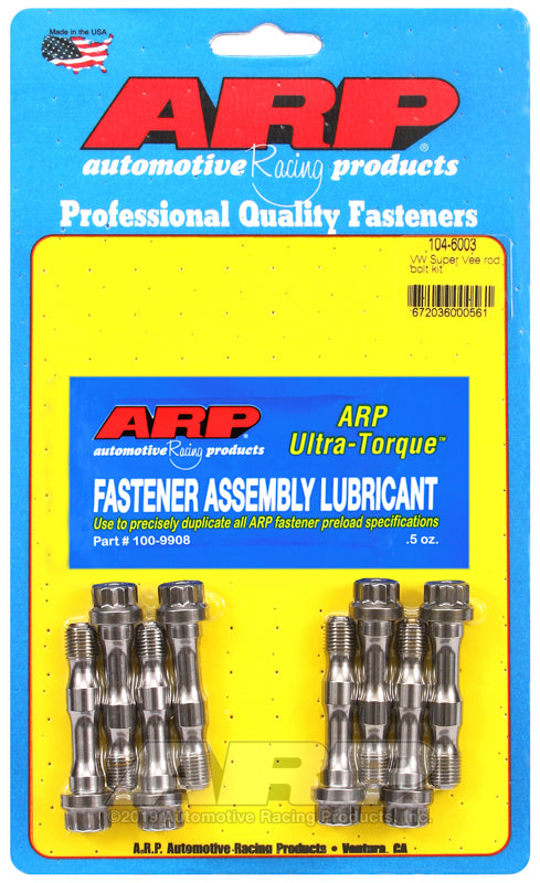 ARP 104-6003 VW Super Vee Rod Bolt Kit