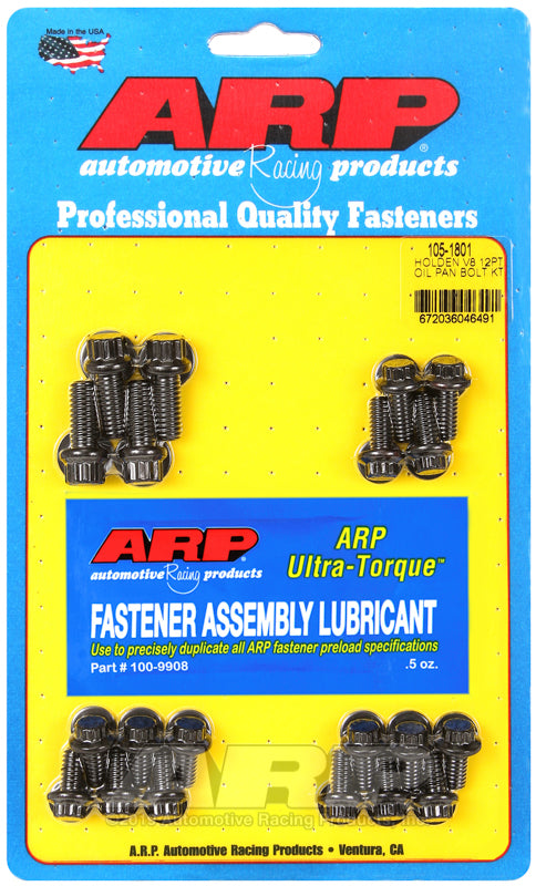 ARP 105-1801 Holden V8 12PT Oil Pan Bolt Kit