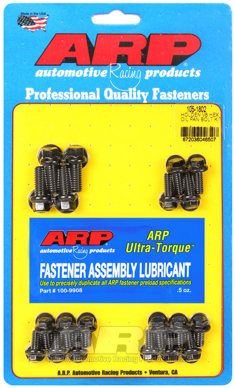 ARP 105-1802 Holden V8 Hex Oil Pan Bolt Kit