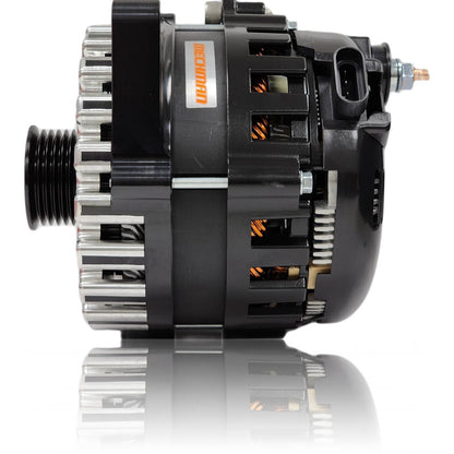 MEH-B7864370B | Mechman B7864370B Elite Series Billet 2V 370 AMP Alternator
