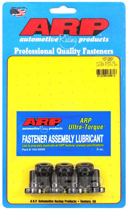 ARP 107-2801 Mitsubishi 4G63 '93Up Flywheel Bolt Kit