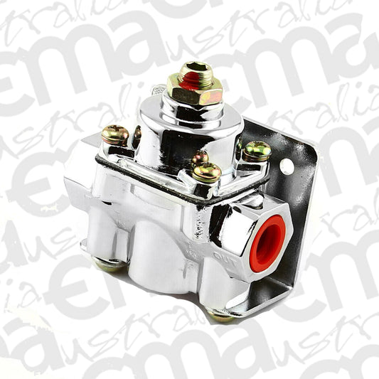 EMA-31110 | Holley Style Fuel Pressure Regulator Chrome 4-9 PSI Adjustable