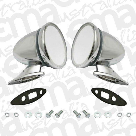 EMA-421 | Racing Mirrors w/ Fittings (PAIR)