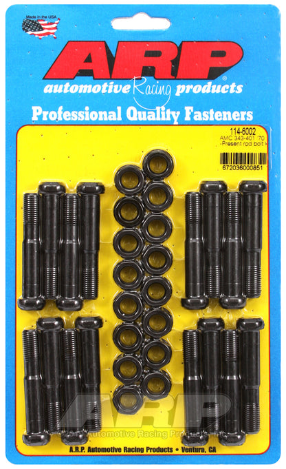 ARP 114-6002 AMC 343-401 '70-Present Rod Bolt Kit