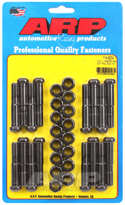 ARP 114-6004 AMC '68-'69 390 3/8" Rod Bolt Kit