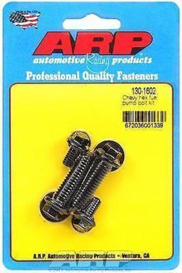 Chev Small Block Gen I 262-400 C.I.D. Chev Big Block Mark IV 396-454 C.I.D. & Gen V,VI 454C.I.D 130-1602 Chevy Hex Fuel Pump Bolt Kit ARP Fasteners ARP130-1602