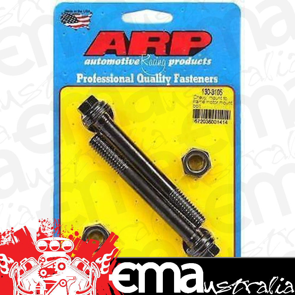 Chev V6 & V8 130-3105 Chevy Mount to Frame Motor Mount Bolt Kit ARP Fasteners ARP130-3105