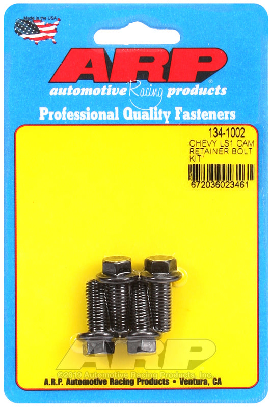 ARP 134-1002 LS1 Chevy Cam Retainer Bolt Kit