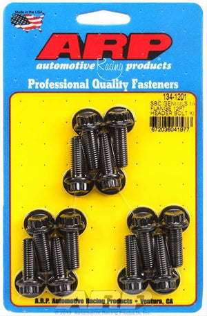 ARP 134-1201 SB Chevy/Gen 3 LS 1/4 Flange 12PT Header Bolt Kit